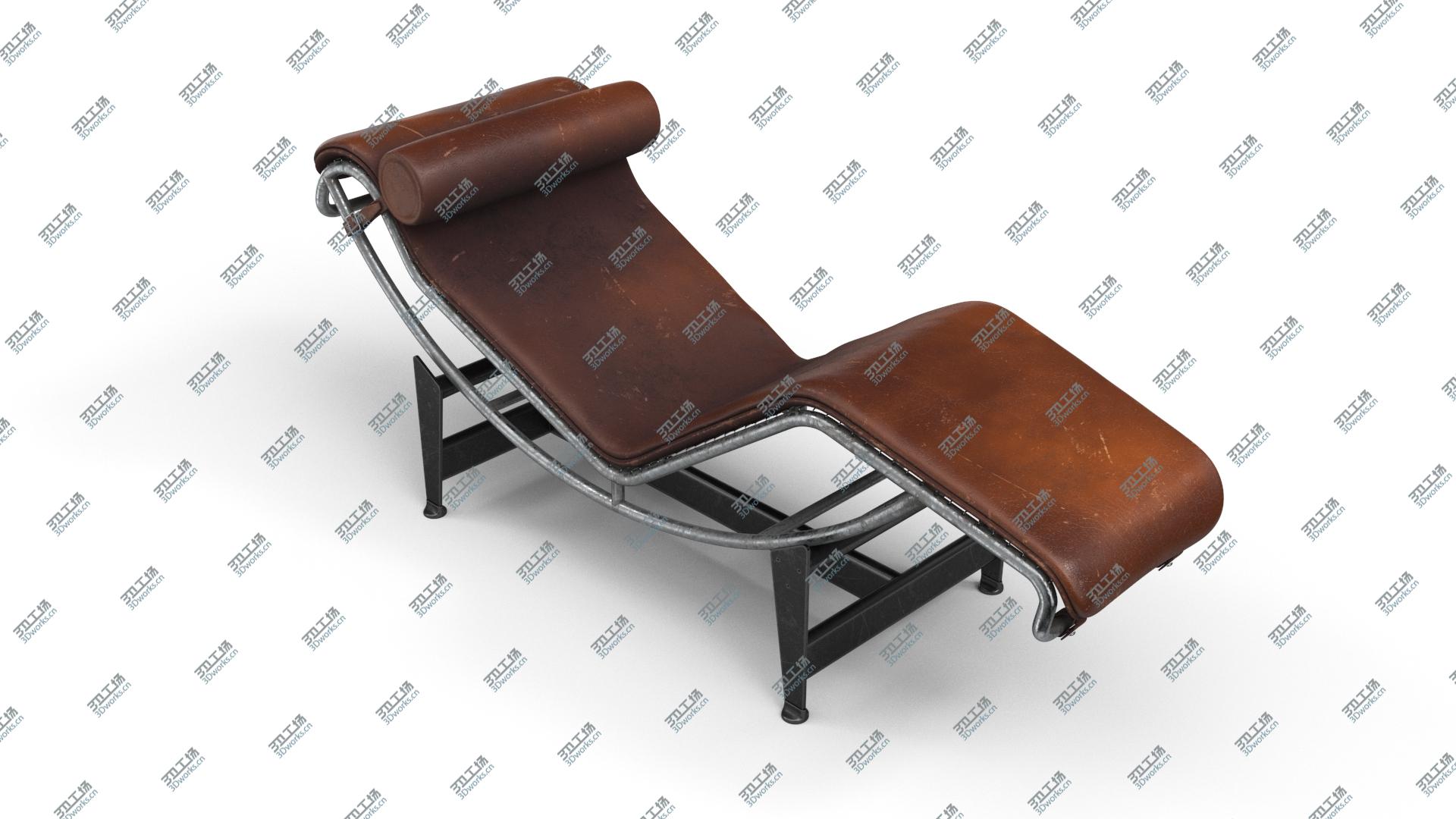 images/goods_img/2021040162/Modern Chaise Longue Dirty Brown 3D model/1.jpg